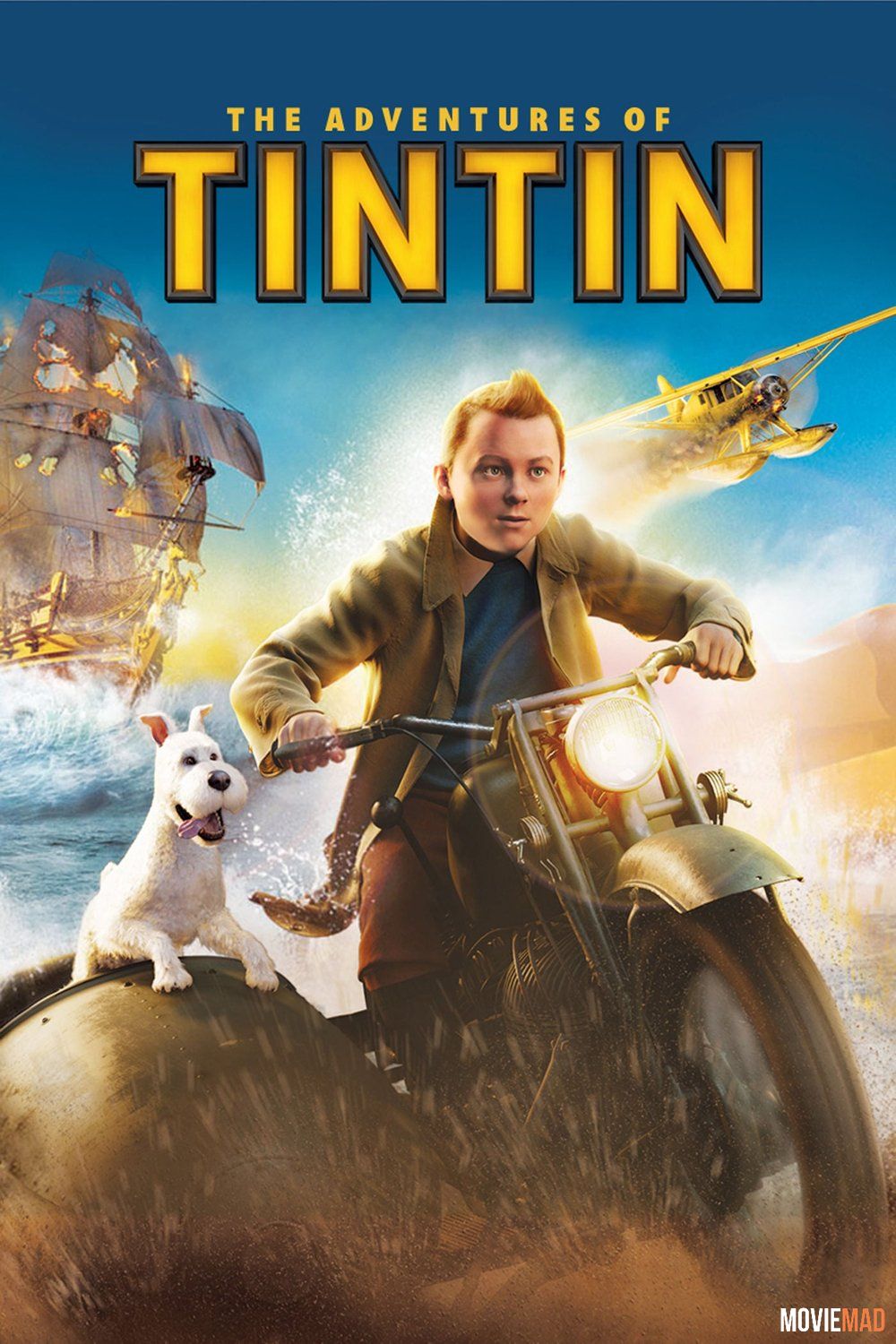 The Adventures of Tintin 2011 Hindi Dubbed BluRay Full Movie 720p 480p Movie