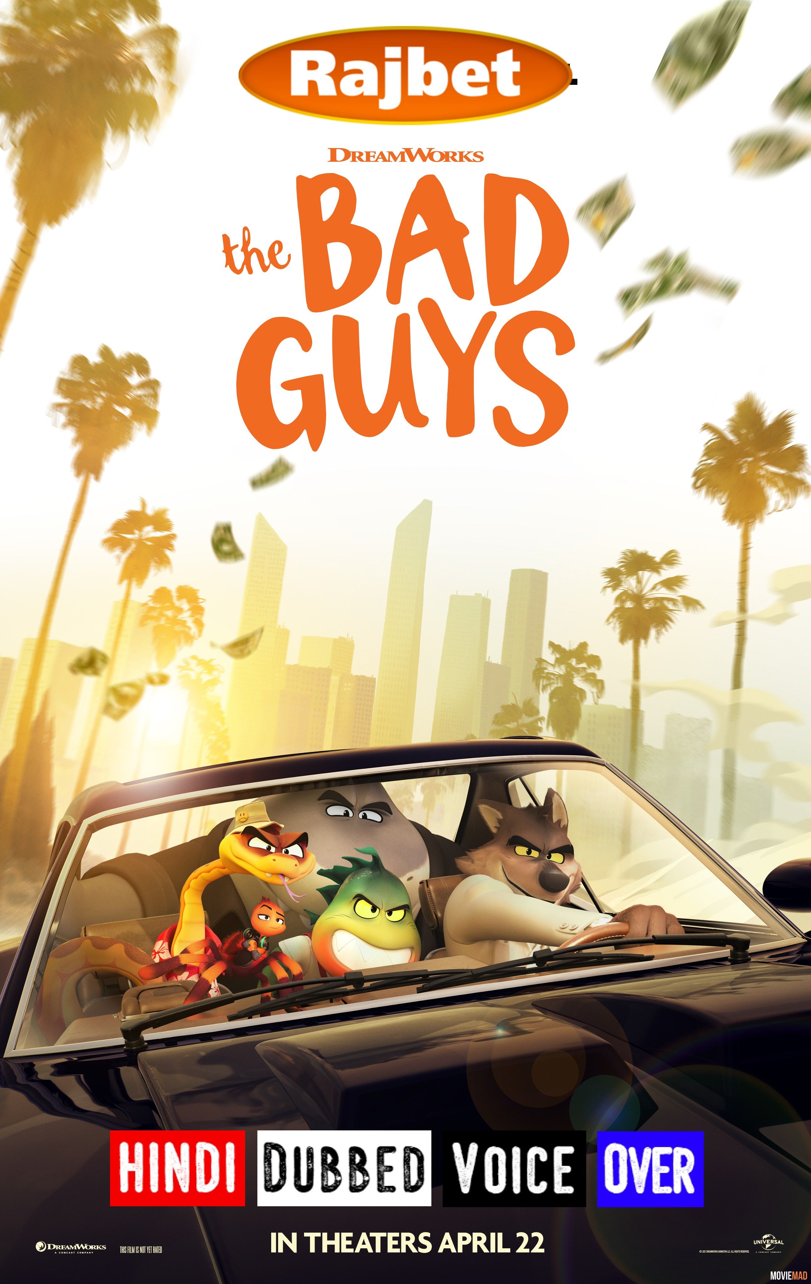 The Bad Guys (2022) Hindi (Voice Over) Dubbed CAMRip Full Movie 720p 480p Movie