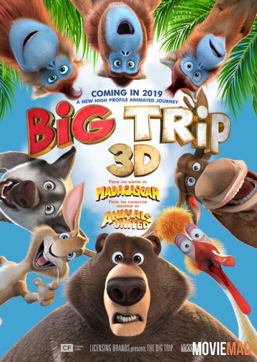 The Big Trip 2019 Hindi Dubbed BluRay Full Movie 720p 480p Movie