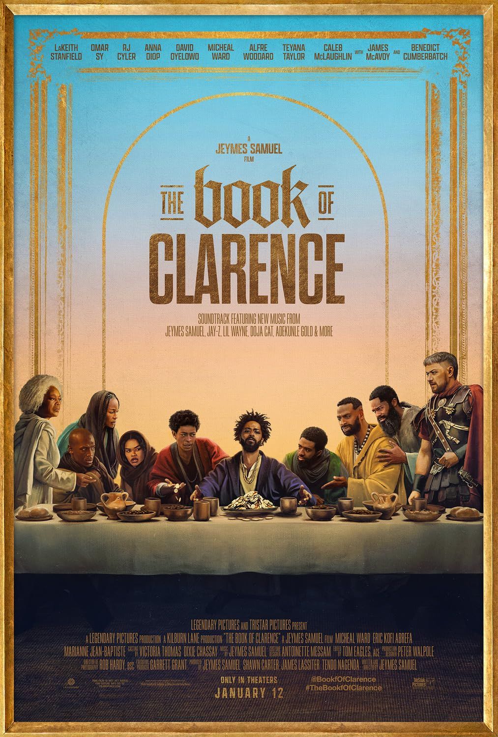 The Book of Clarence (2023) English ORG HDRip Full Movie 720p 480p Movie