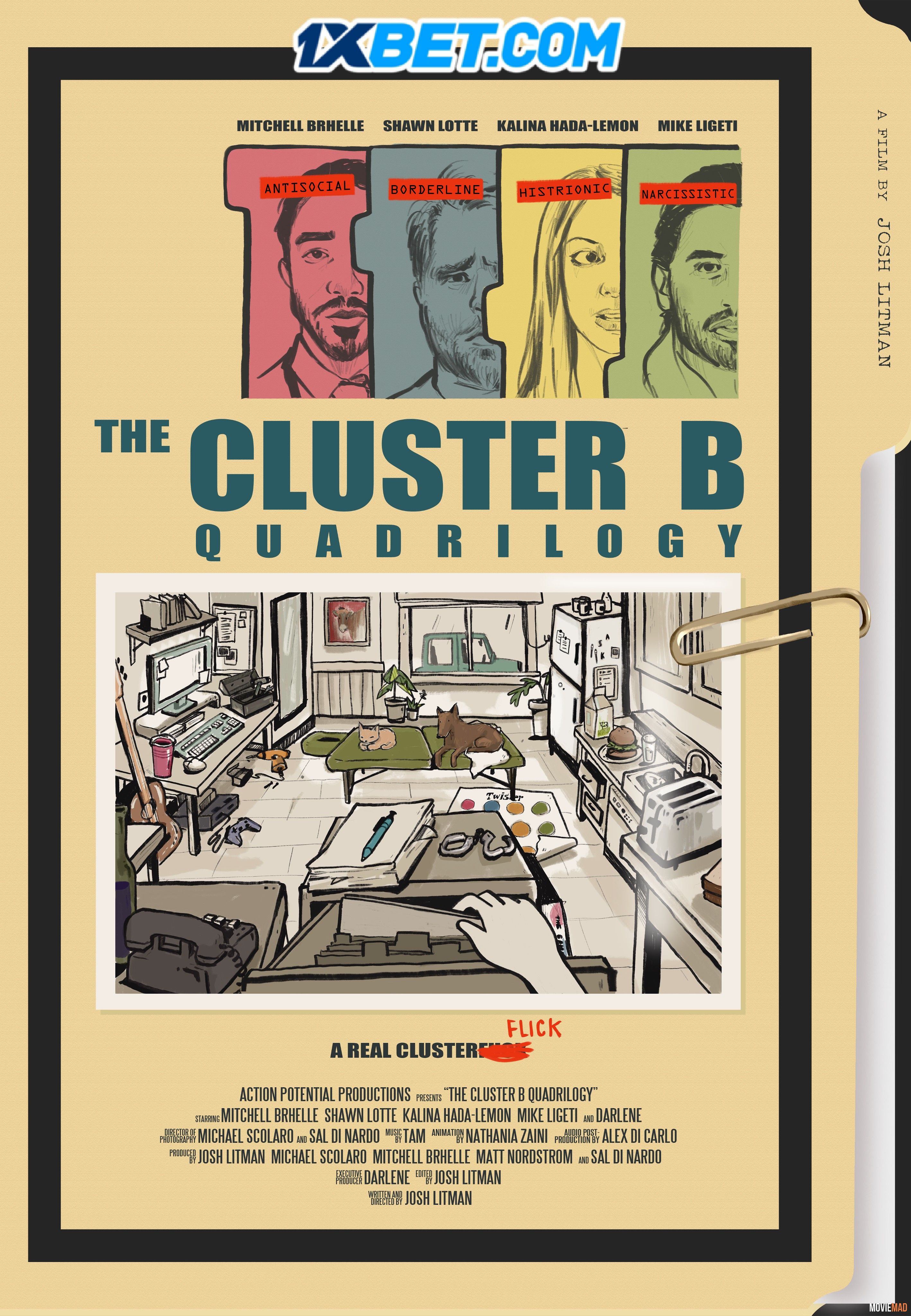 The Cluster B Quadrilogy 2021 Hindi (Voice Over) Dubbed WEBRip Full Movie 720p 480p Movie