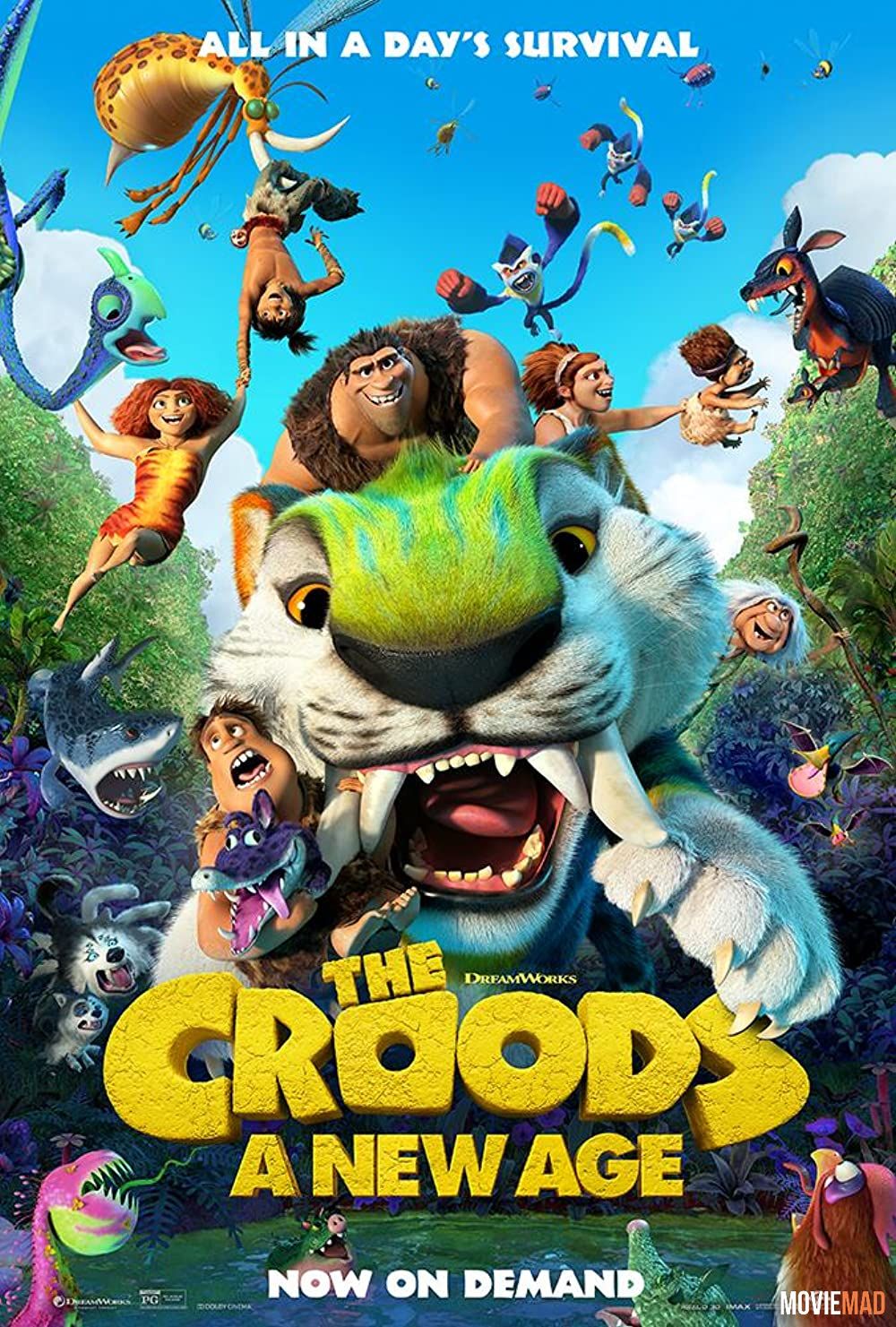 The Croods A New Age 2020 Hindi Dubbed(CAM AUDIO) BluRay Full Movie 720p 480p Movie