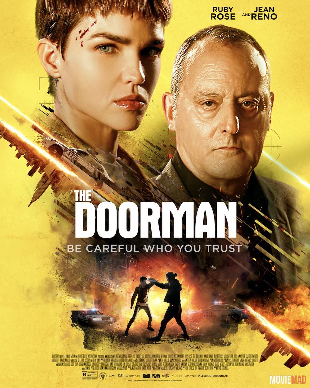 The Doorman (2020) Hindi Dubbed ORG BluRay Full Movie 720p 480p Movie