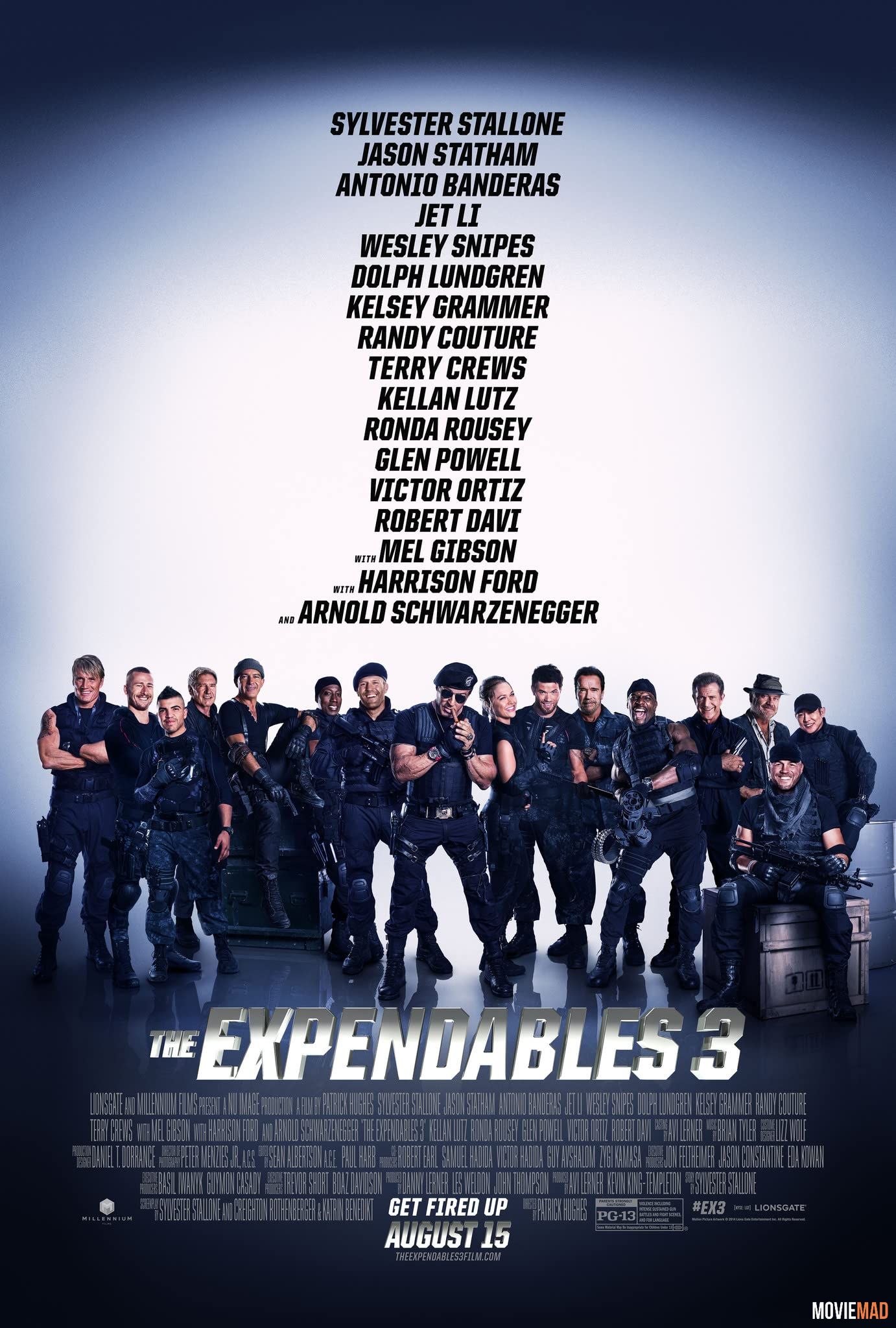 The Expendables 3 (2014) Hindi Dubbed ORG BluRay Full Movie 1080p 720p 480p Movie