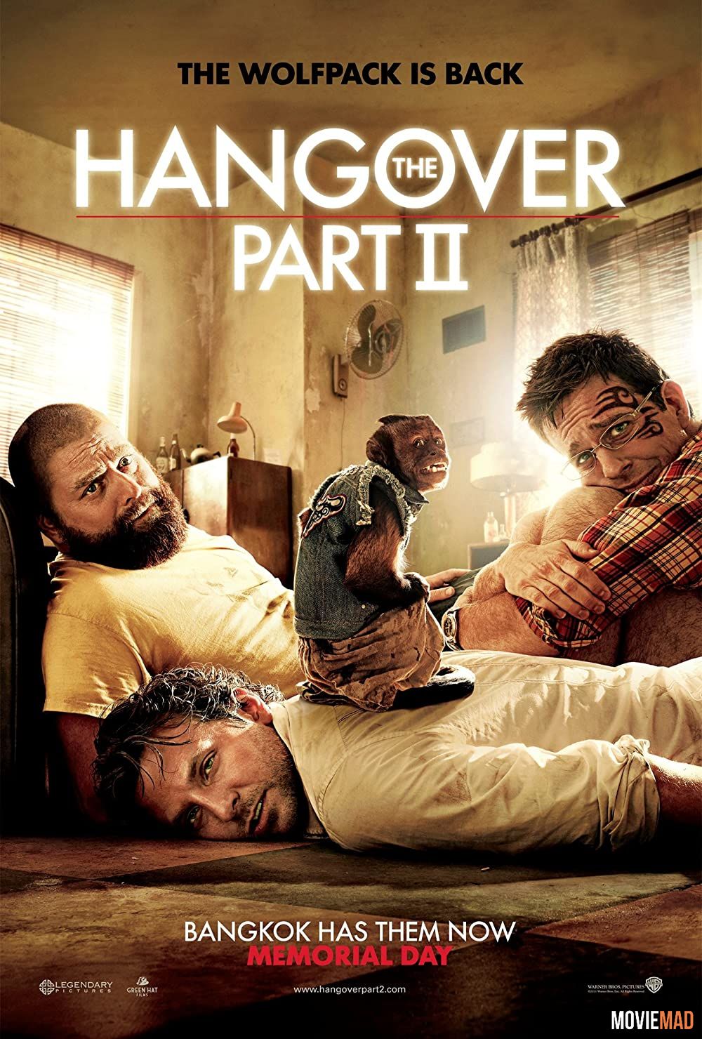 The Hangover Part II 2011 Hindi Dubbed BluRay Full Movie 720p 480p Movie