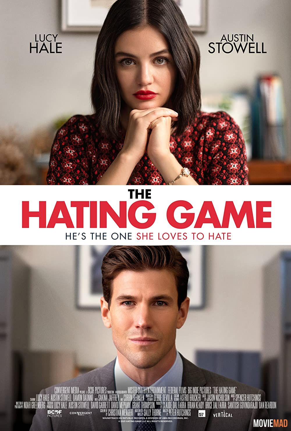 The Hating Game (2021) Hindi Dubbed ORG BluRay Full Movie 720p 480p