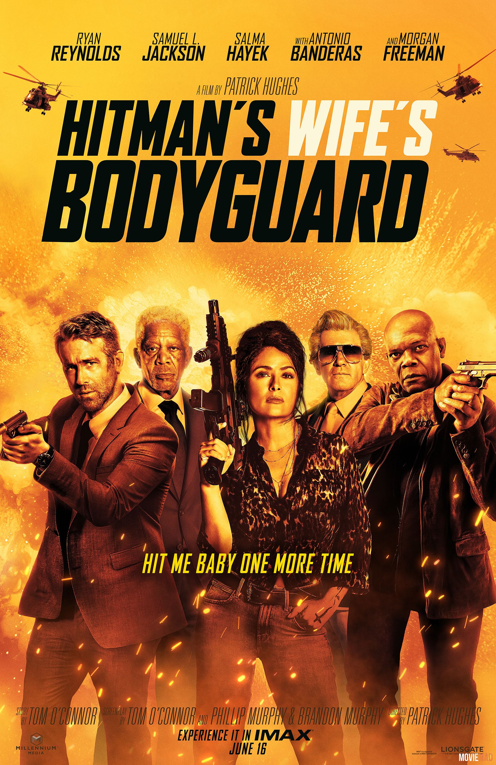 The Hitmans Wifes Bodyguard (2021) English HDRip Full Movie 720p 480p Movie