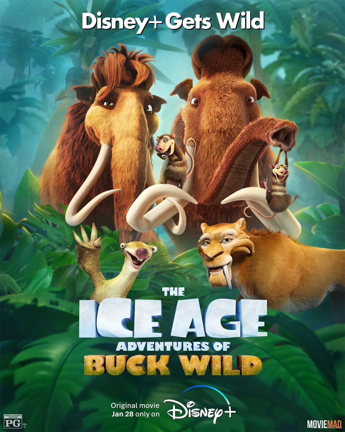 The Ice Age Adventures of Buck Wild (2022) English WEB DL Full Movie 720p 480p Movie