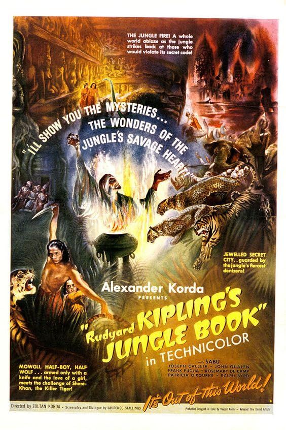 The Jungle Book (1942) Hindi Dubbed ORG BluRay Full Movie 720p 480p Movie