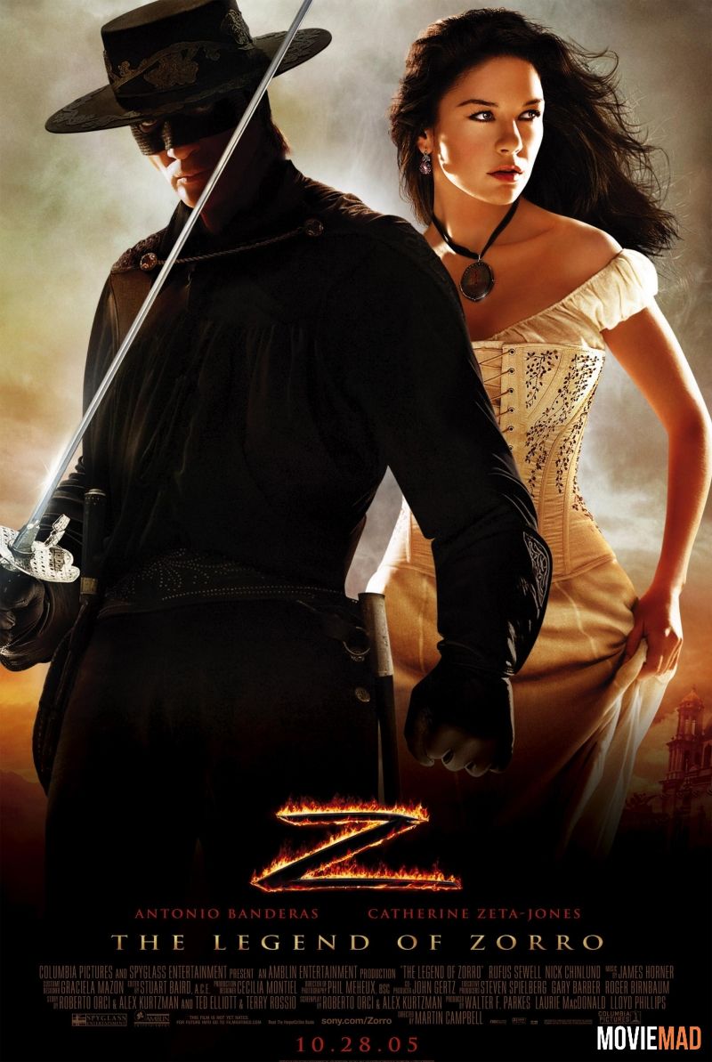 The Legend of Zorro 2005 Hindi Dubbed BluRay Full Movie 720p 480p Movie