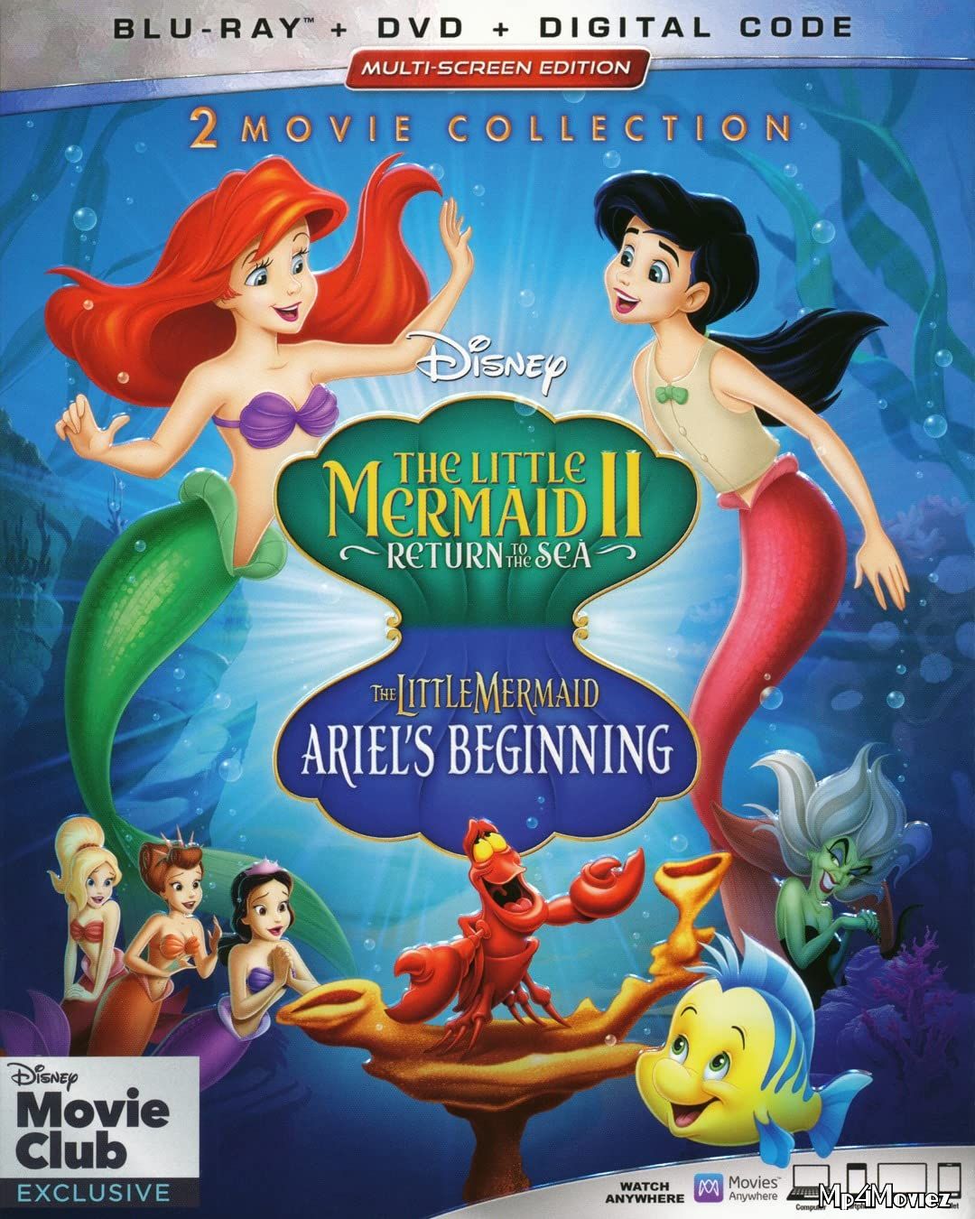 The Little Mermaid Ariels Beginning 2008 Dual Audio Hindi 720p 480p BluRay Movie