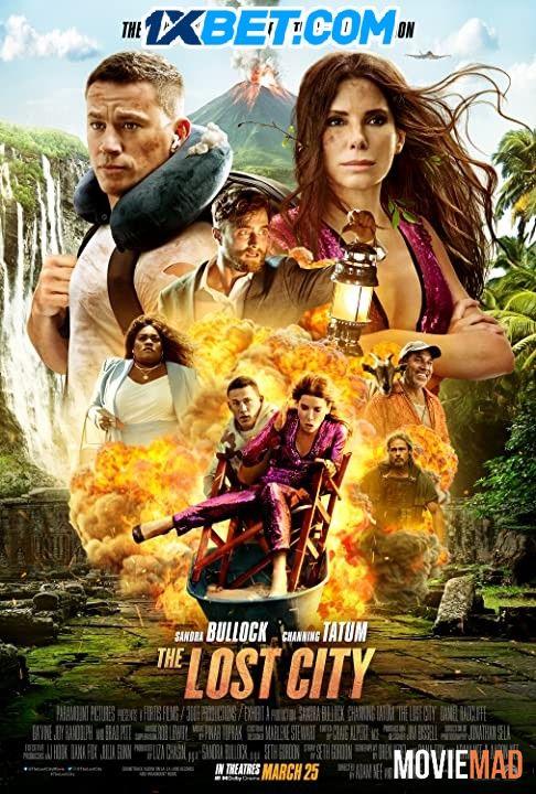 The Lost City (2022) English CAMRip Full Movie 720p 480p Movie