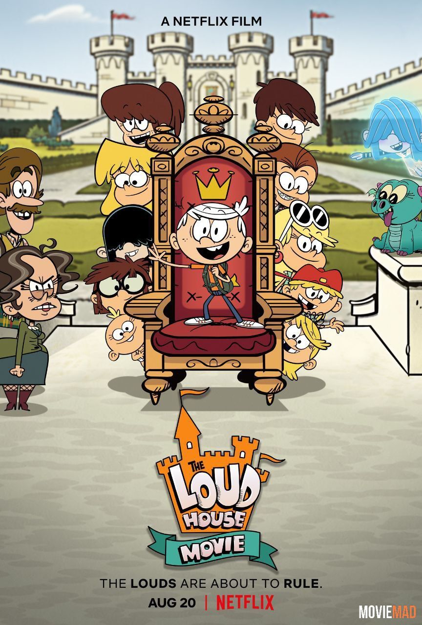 The Loud House Movie 2021 Hindi Dubbed ORG HDRip Full Movie 720p 480p Movie