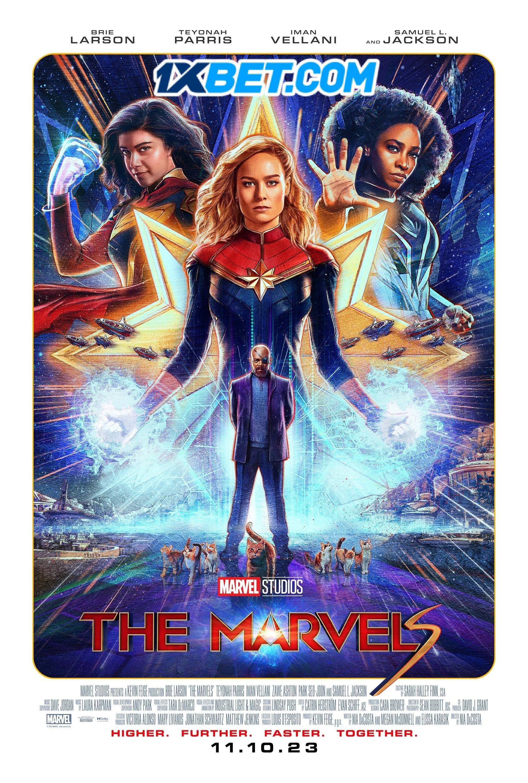 The Marvels (2023) English HDCAM Full Movie 720p 480p Movie