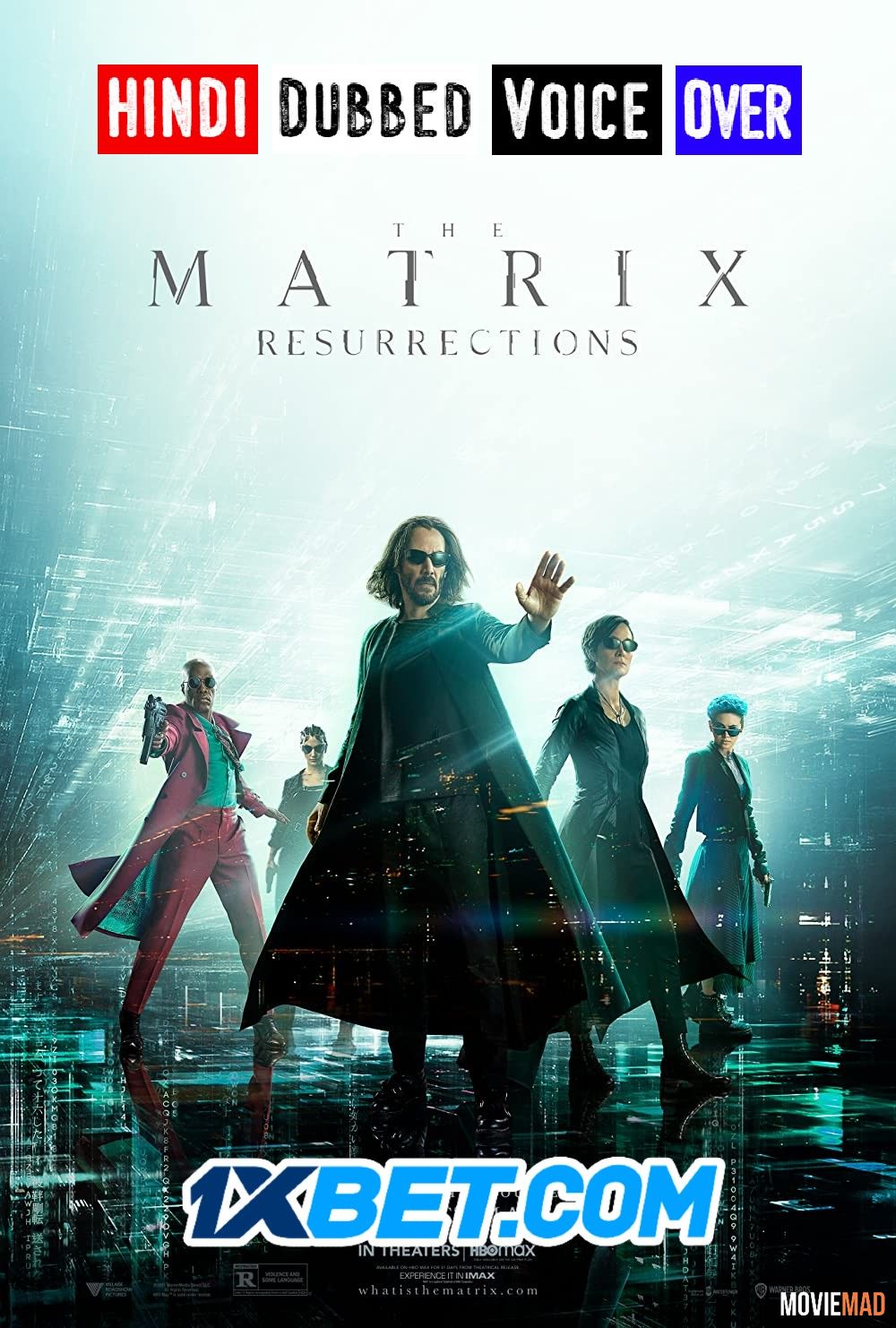 The Matrix Resurrections (2021) Hindi Dubbed(CAM AUDIO) WEBRip Full Movie 1080p 720p 480p Movie