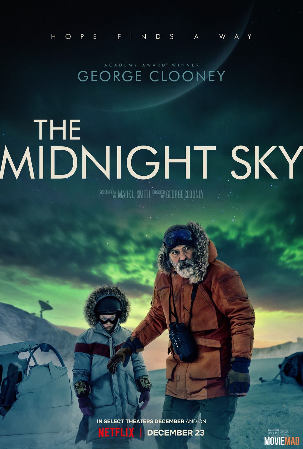 The Midnight Sky 2020 Hindi Dubbed WEB DL Full Movie 720p 480p Movie