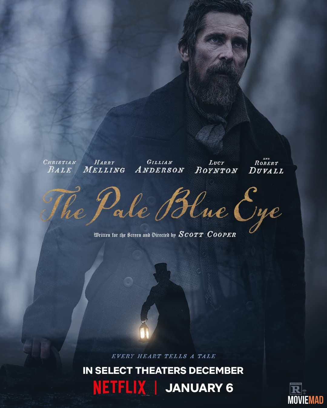 The Pale Blue Eye (2022) Hindi Dubbed ORG WEB DL Full Movie 720p 480p Movie