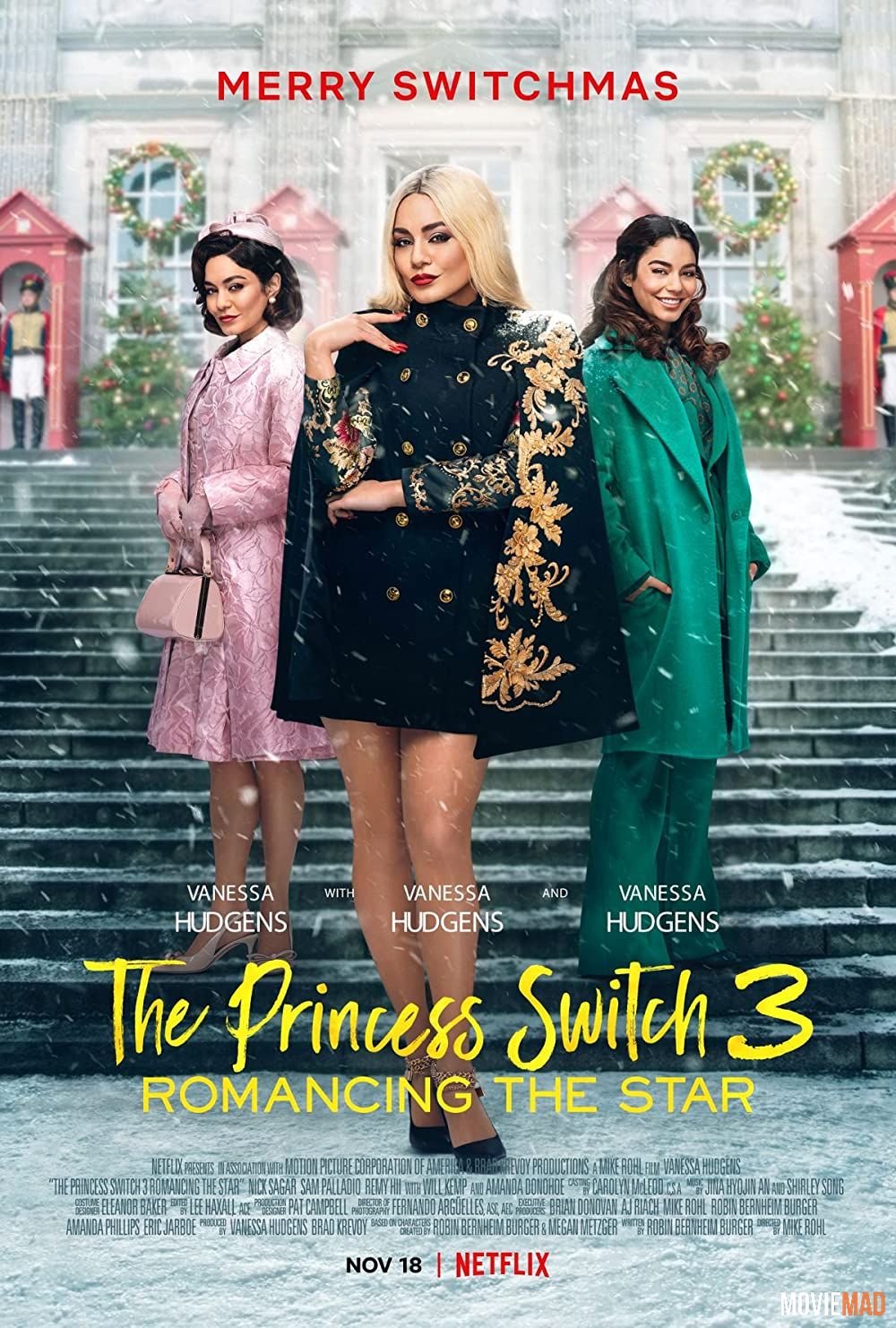 The Princess Switch 3 Romancing the Star 2021 English NF HDRip Full Movie 1080p 720p 480p Movie