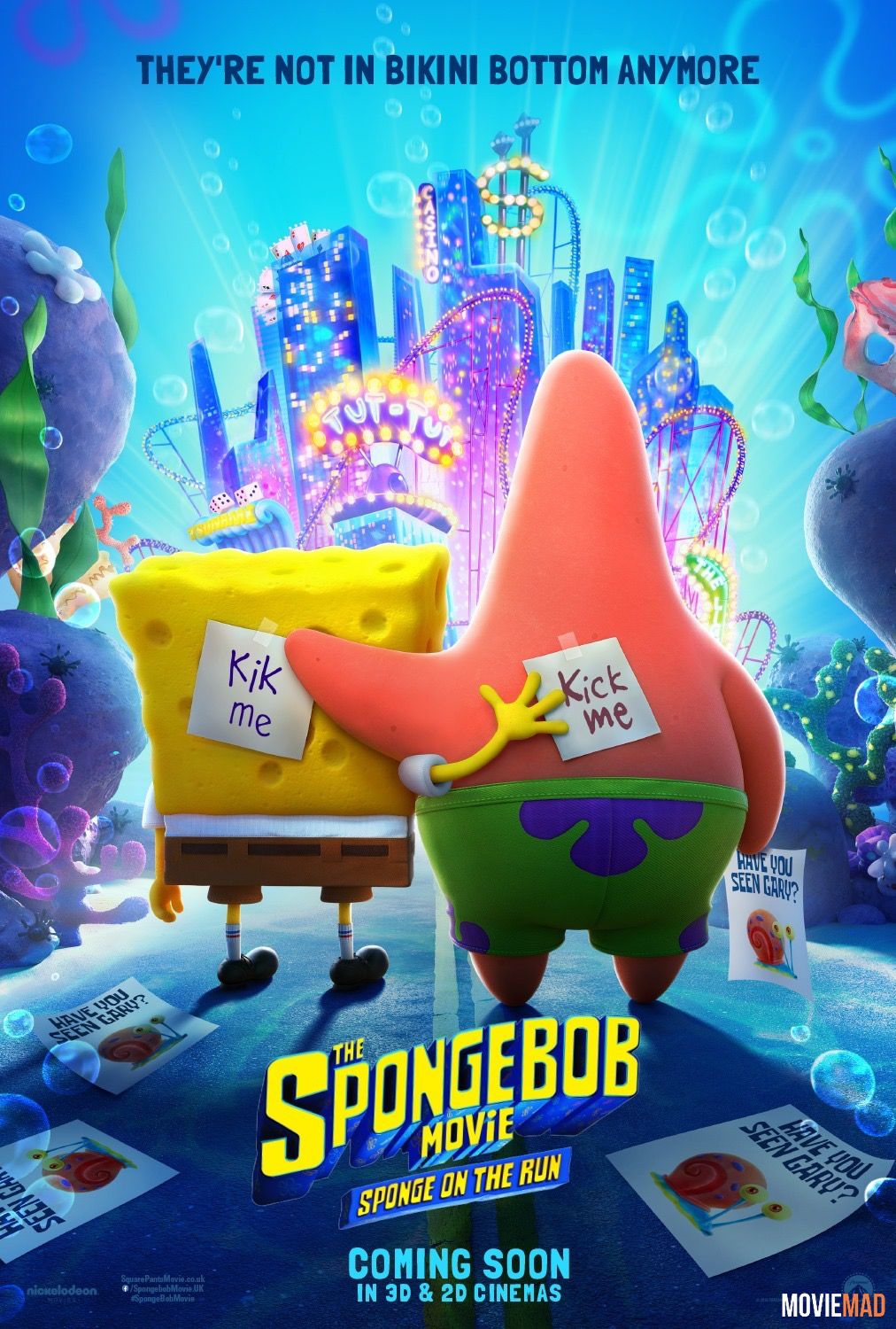 The SpongeBob Movie: Sponge on the Run 2020 Hindi Dubbed WEB DL Full Movie 720p 480p Movie