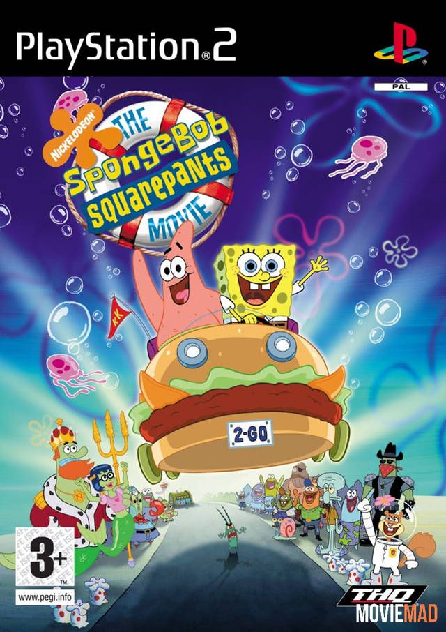 The SpongeBob SquarePants Movie 2004 Hindi Dubbed BluRay Full Movie 720p 480p