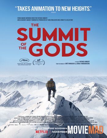 The Summit of the Gods (2021) Hindi Dubbed WEB DL Full Movie 720p 480p Movie