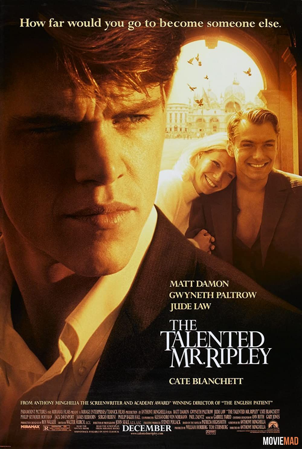 The Talented Mr. Ripley (1999) Hindi Dubbed BluRay Full Movie 720p 480p Movie