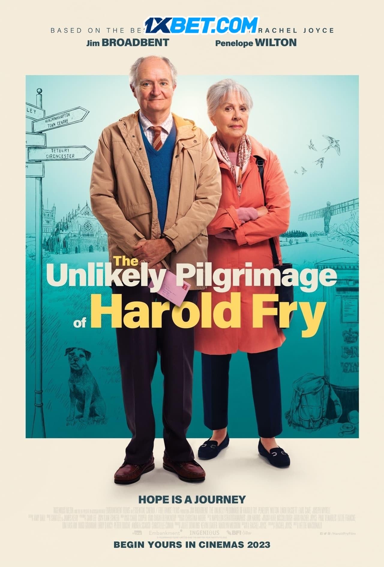 The Unlikely Pilgrimage of Harold Fry (2023) (Voice Over) Dubbed WEBRip Full Movie 720p 480p