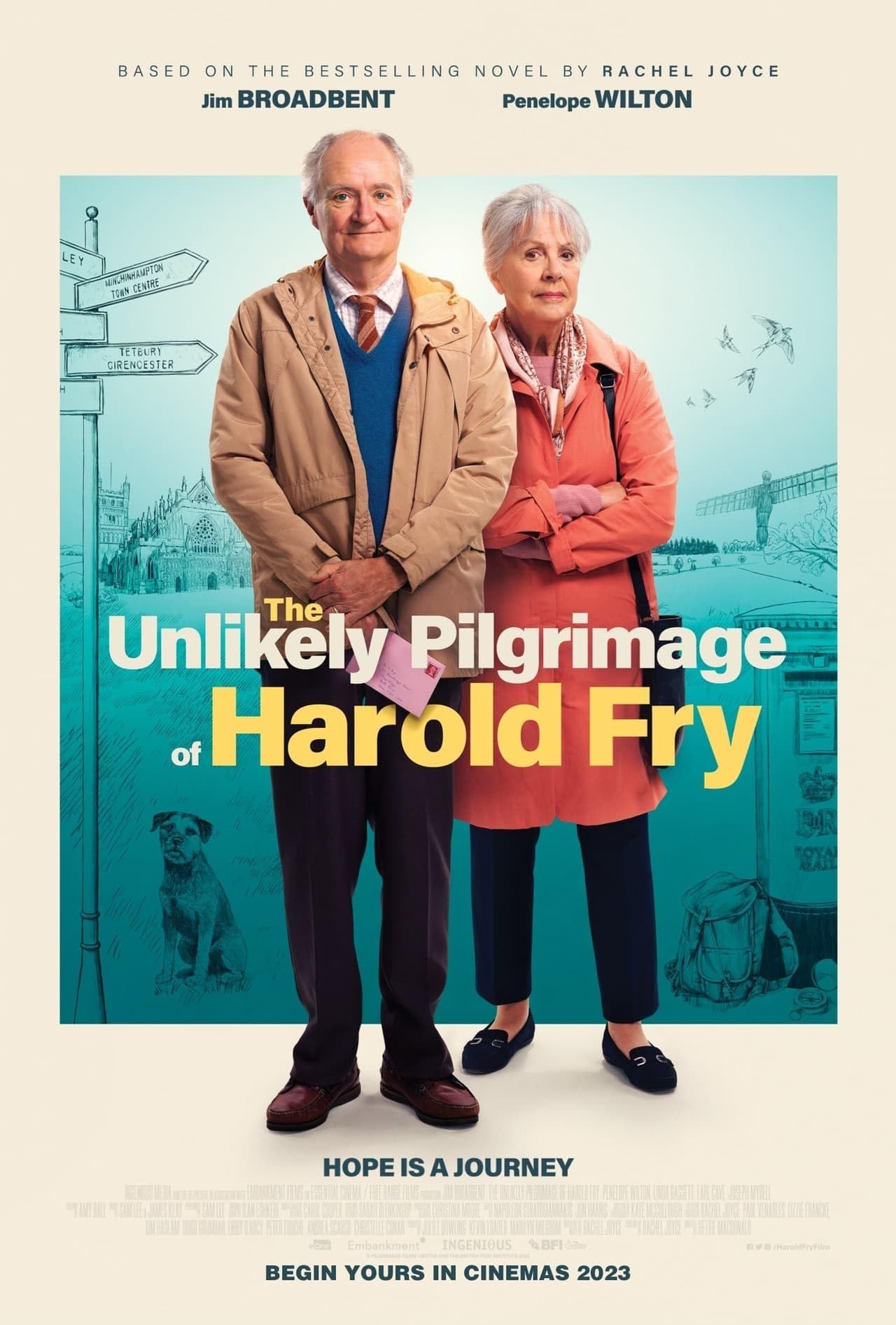 The Unlikely Pilgrimage of Harold Fry (2023) English ORG HDRip Full Movie 720p 480p Movie