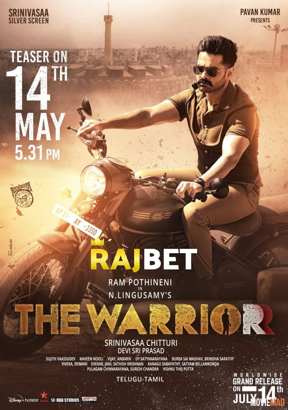 The Warriorr (2022) Hindi (HQ Dub) Dubbed WEBRip Full Movie 1080p 720p 480p Movie