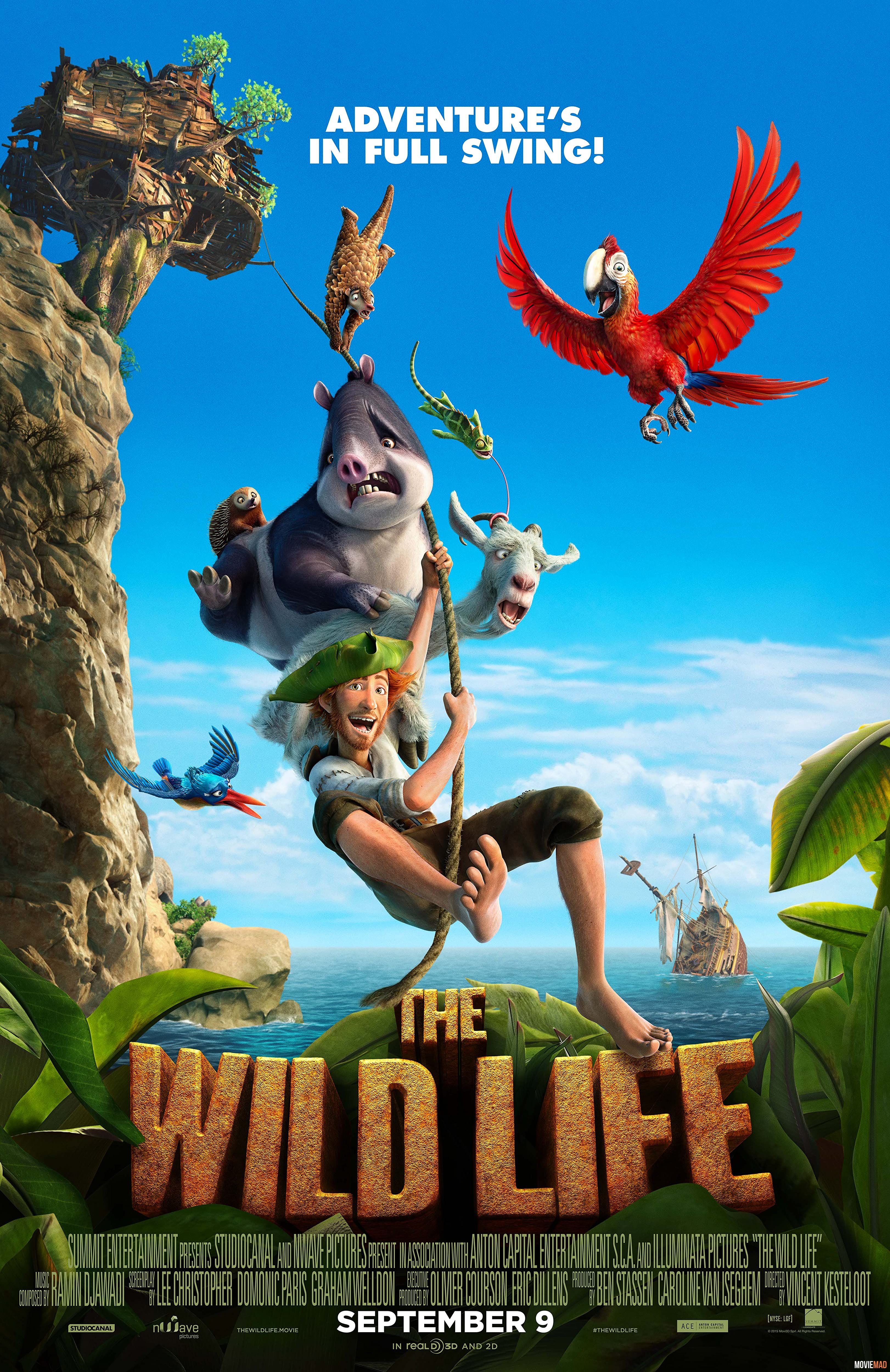 The Wild Life (2016) Hindi Dubbed ORG BluRay Full Movie 1080p 720p 480p Movie