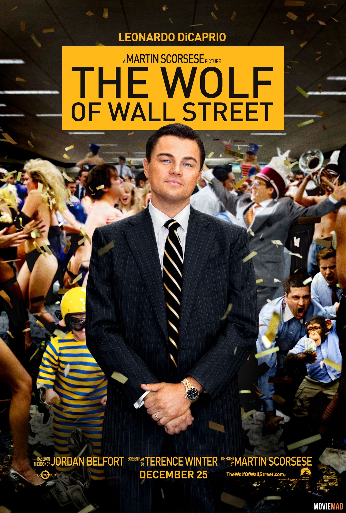 The Wolf of Wall Street 2013 Unofficial Hindi Dubbed BluRay Full Movie 720p 480p Movie