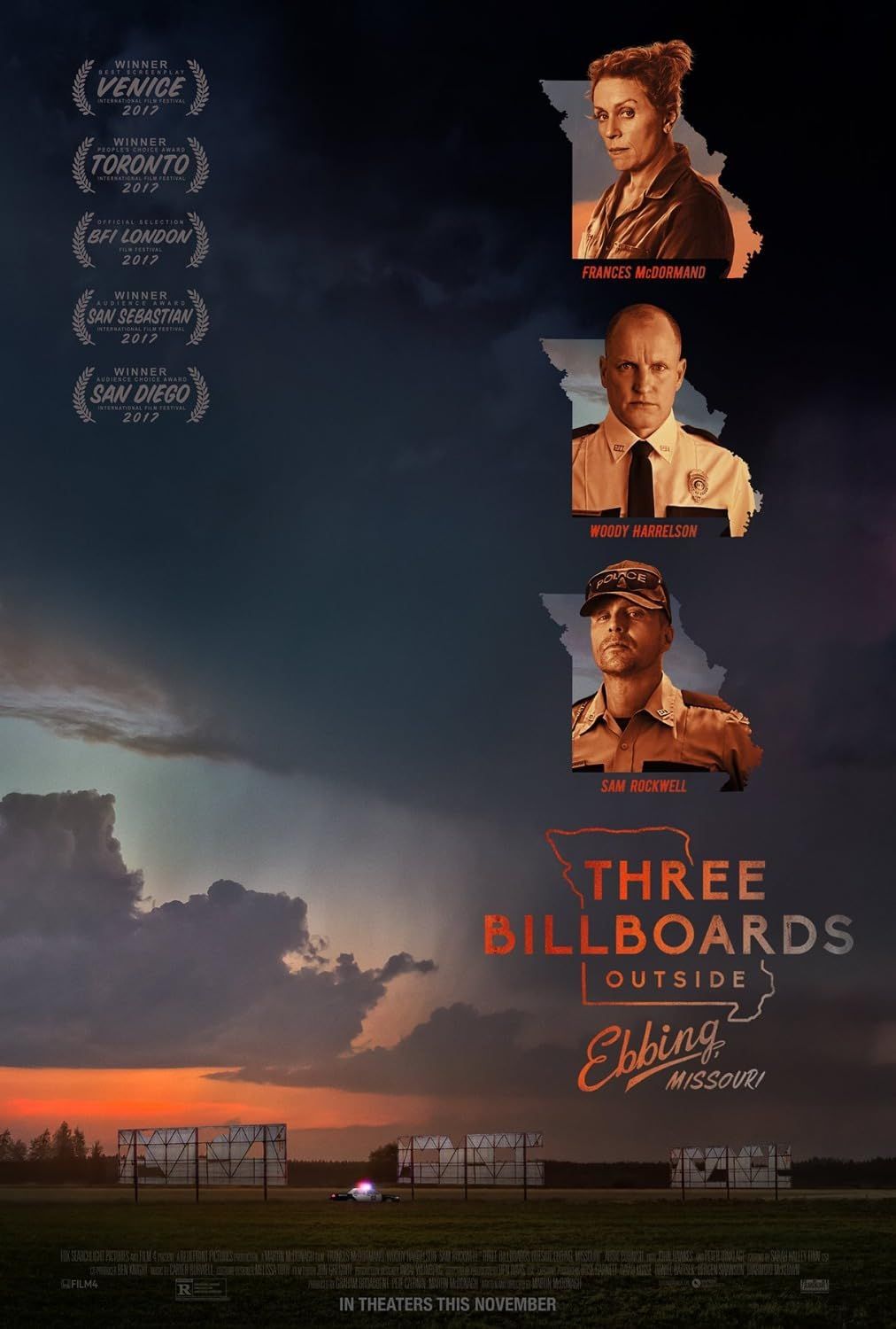 Three Billboards Outside Ebbing, Missouri (2017) Hindi Dubbed ORG BluRay Full Movie 720p 480p Movie