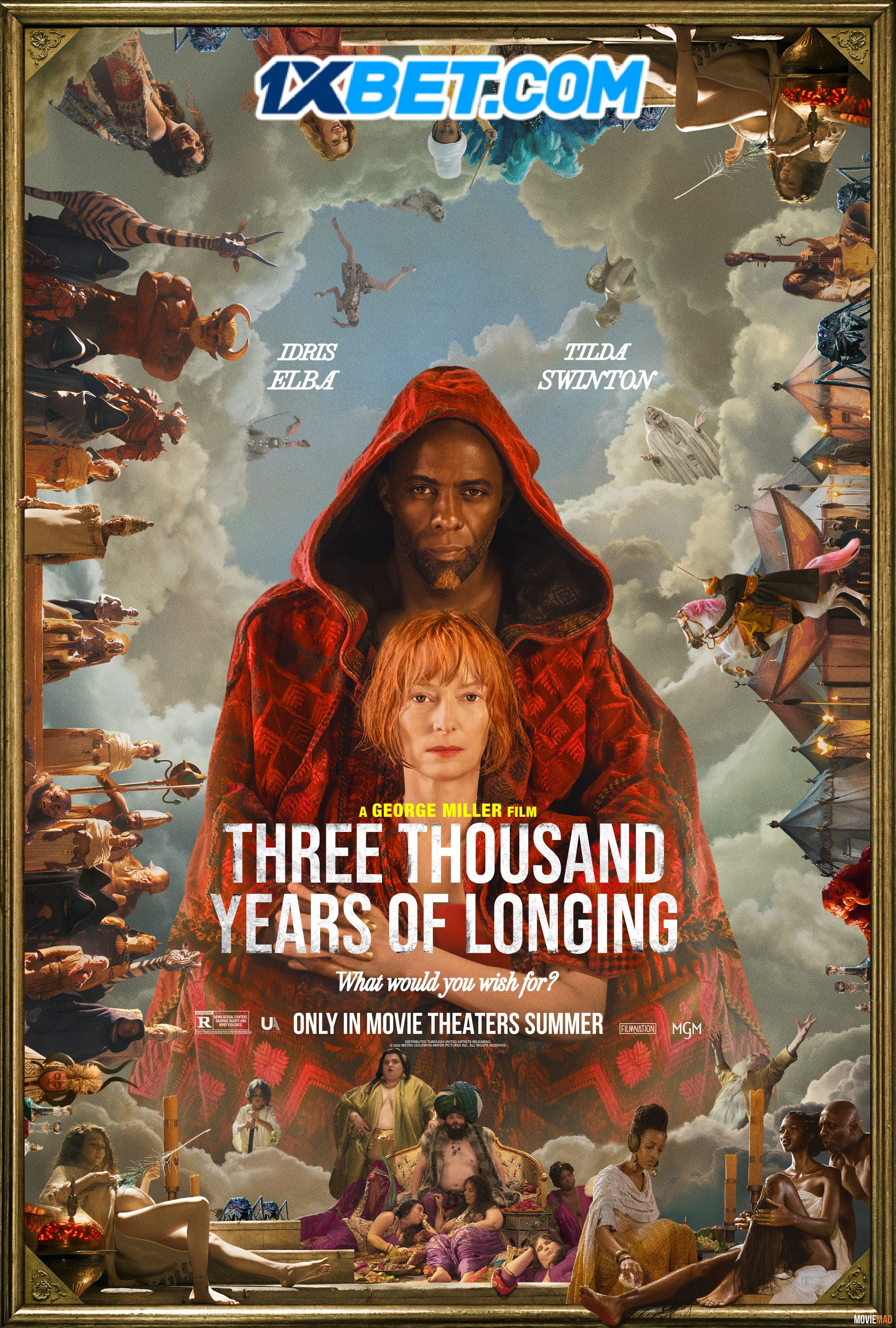 Three Thousand Years of Longing (2022) English CAMRip Full Movie 720p 480p Movie