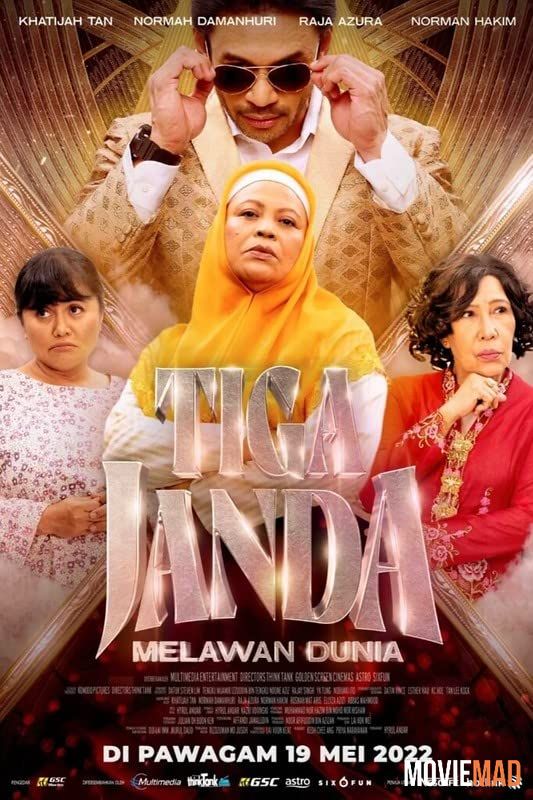 Tiga Janda Melawan Dunia 2022 Hindi (Voice Over) Dubbed WEBRip Full Movie 720p 480p Movie