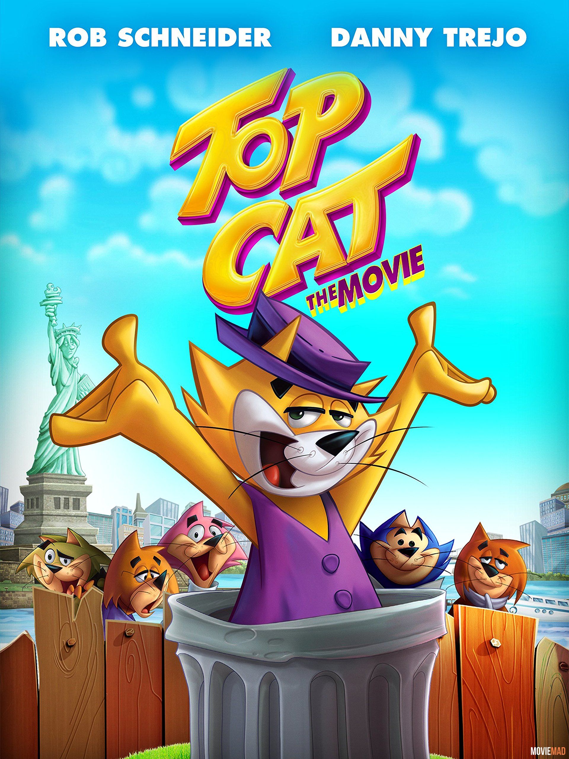 Top Cat The Movie (2011) Hindi Dubbed BluRay Full Movie 720p 480p Movie