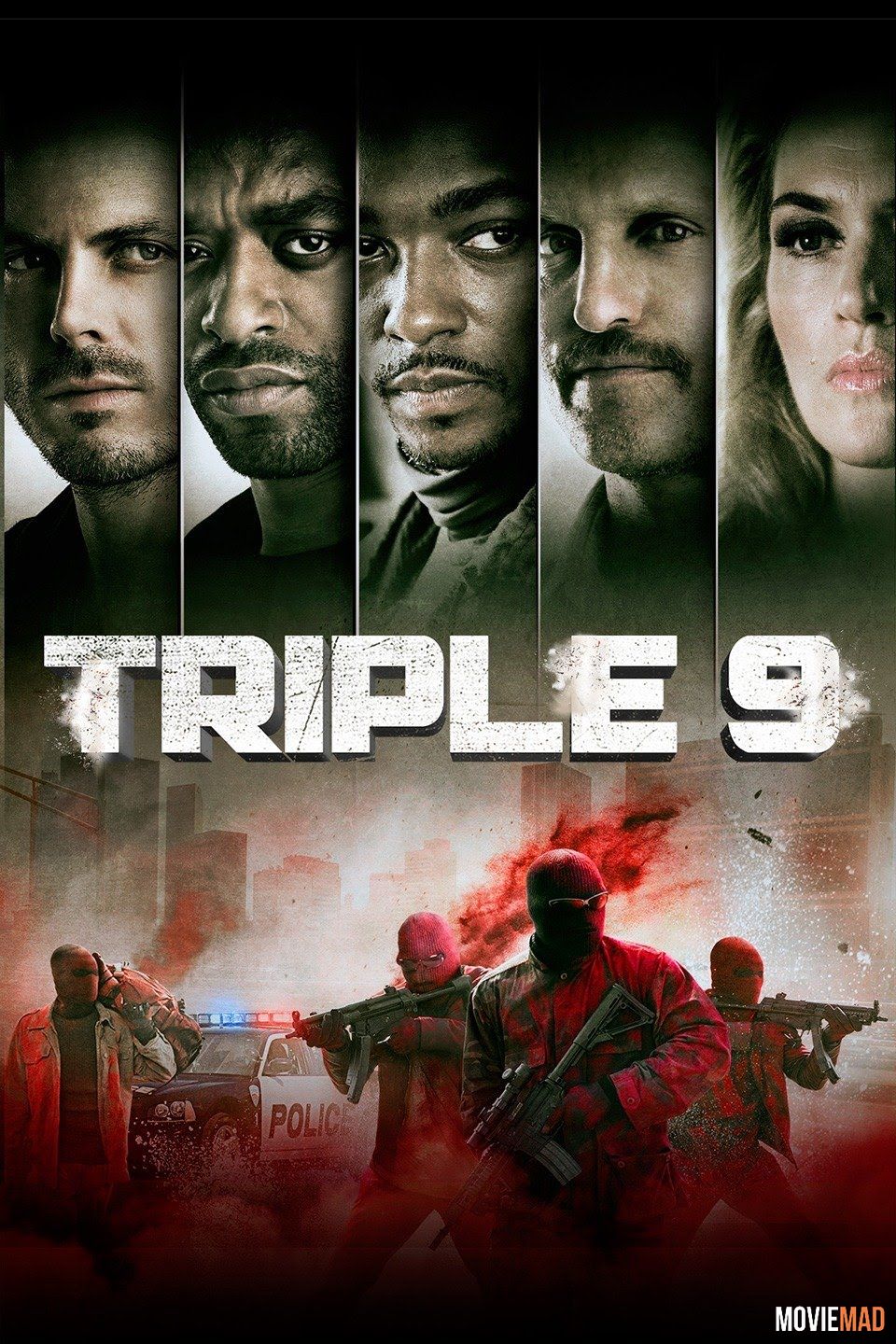 Triple 9 2016 BluRay Hindi Dubbed 720p 480p Movie