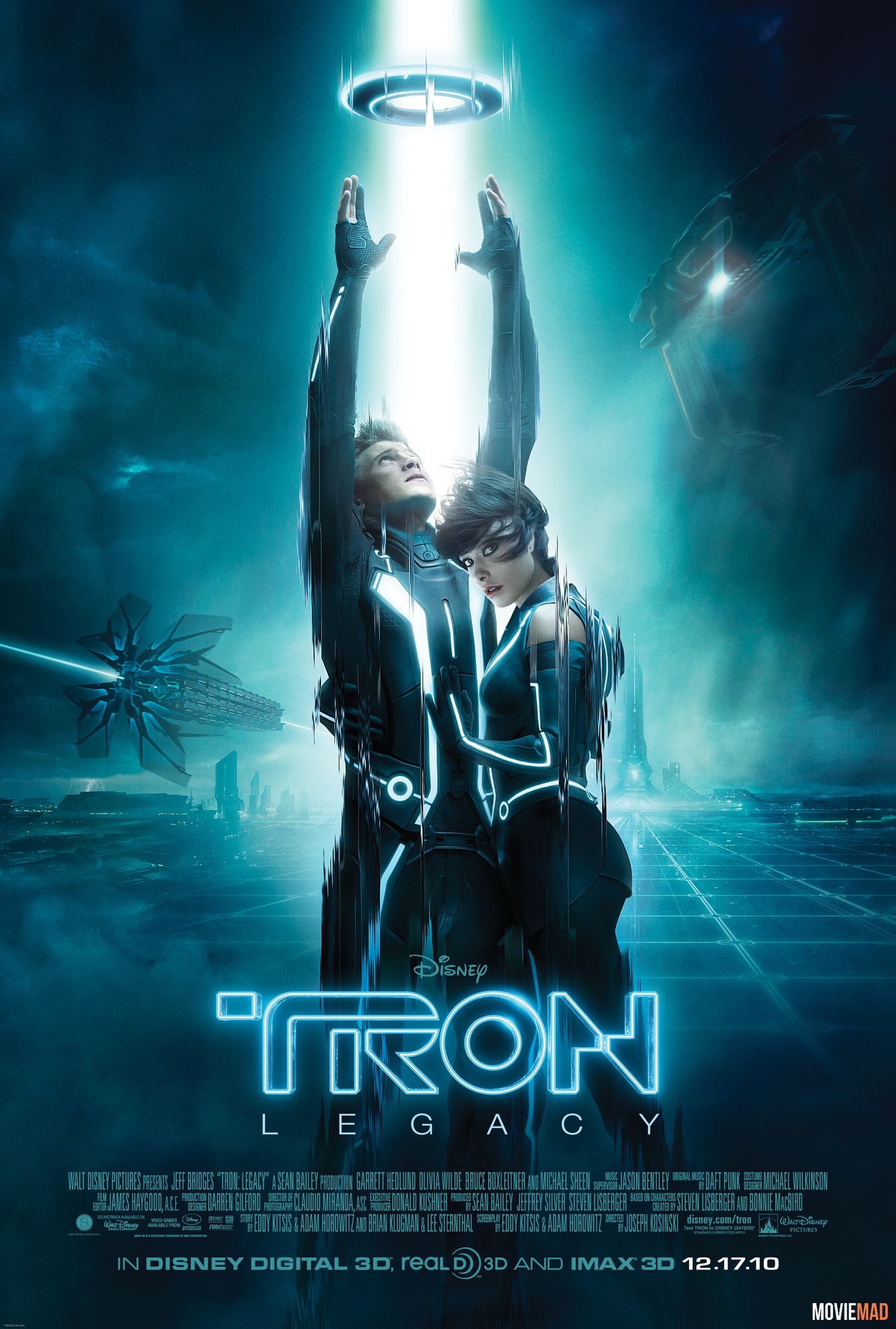 TRON: Legacy 2010 Hindi Dubbed BluRay Full Movie 720p 480p Movie