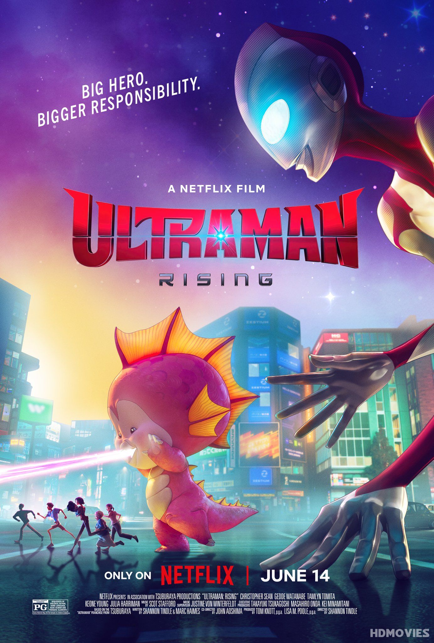 Ultraman Rising (2024) Hindi Dubbed