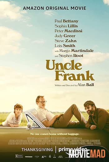 Uncle Frank 2020 English WEB DL Full Movie 720p 480p Movie