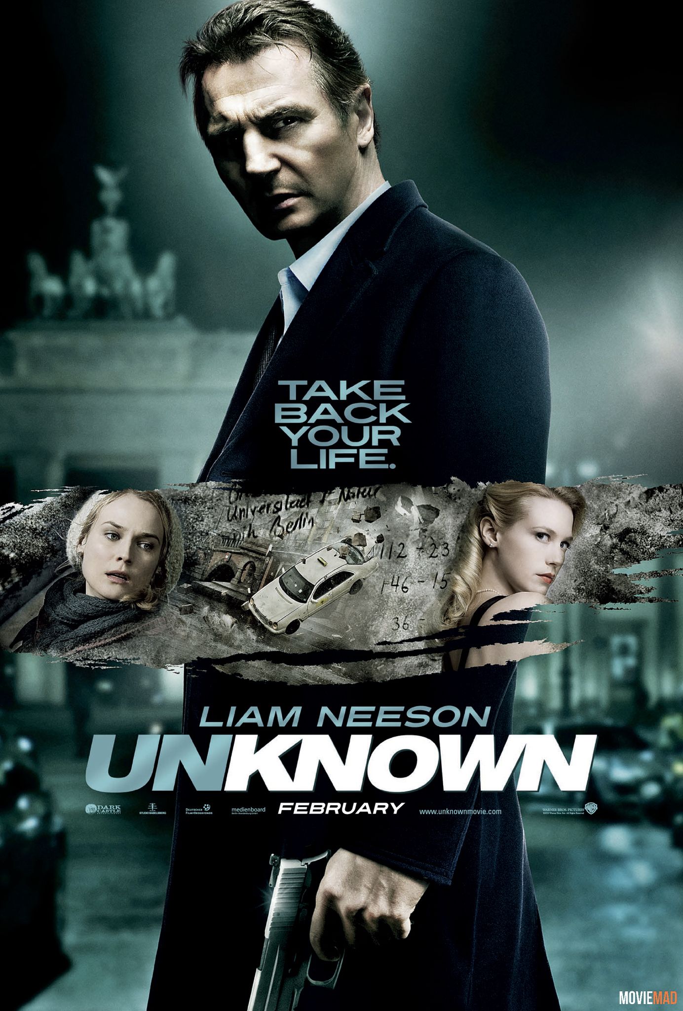 Unknown 2011 BluRay Hindi Dubbed ESub 720p 480p Movie