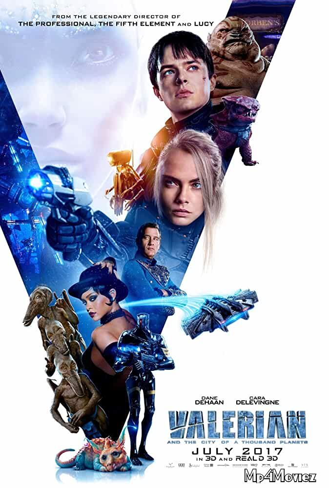 Valerian and the City of a Thousand Planets (2017) Hindi Dubbed BluRay 720p 480p Movie