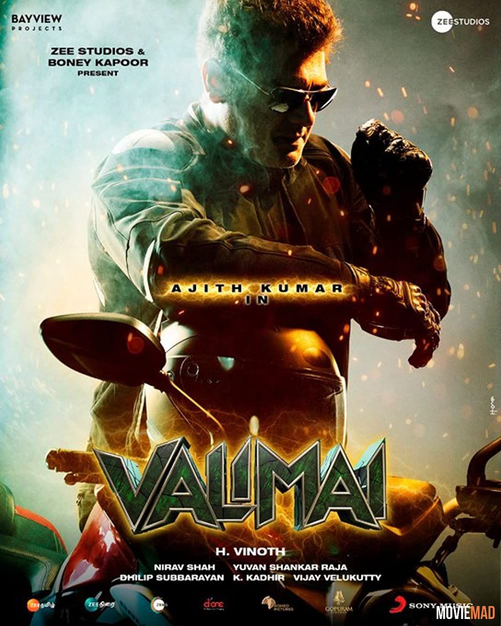 Valimai (2022) Hindi Dubbed (CAM Cleaned) HDRip Full Movie 720p 480p Movie