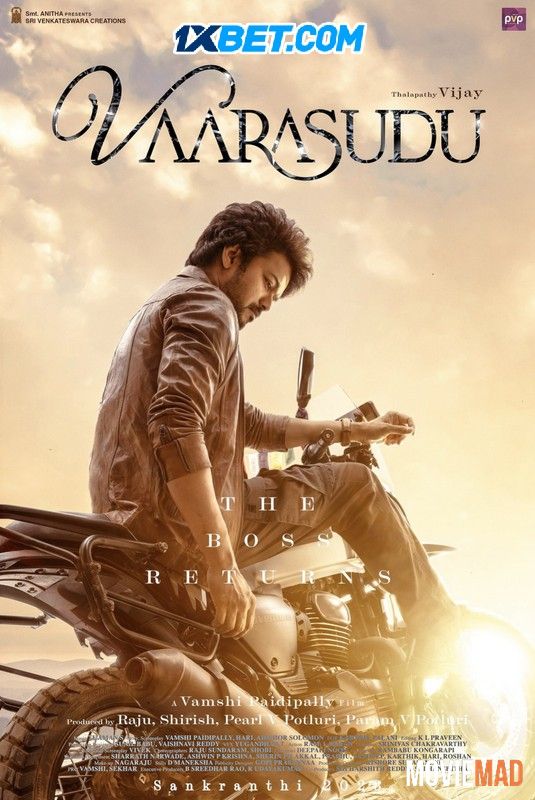 Varisu (2023) Hindi(HQ Dub) Dubbed HC HDRip Full Movie 1080p 720p 480p Movie