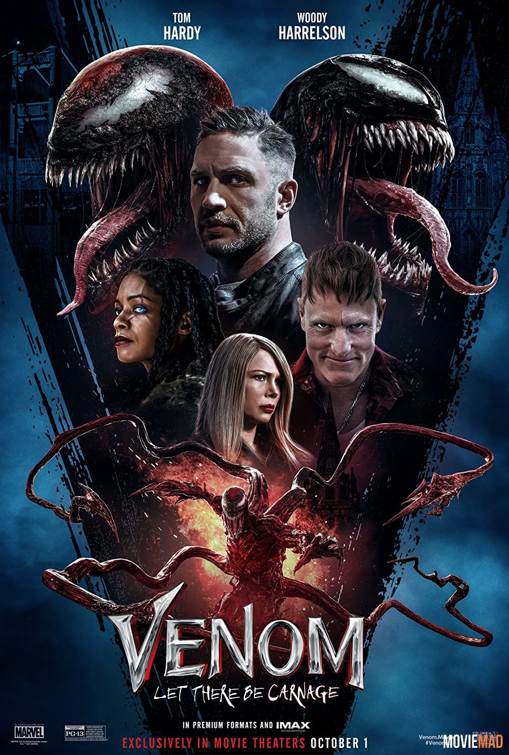 Venom 2 Let There Be Carnage 2021 English CAMRip Full Movie 720p 480p Movie