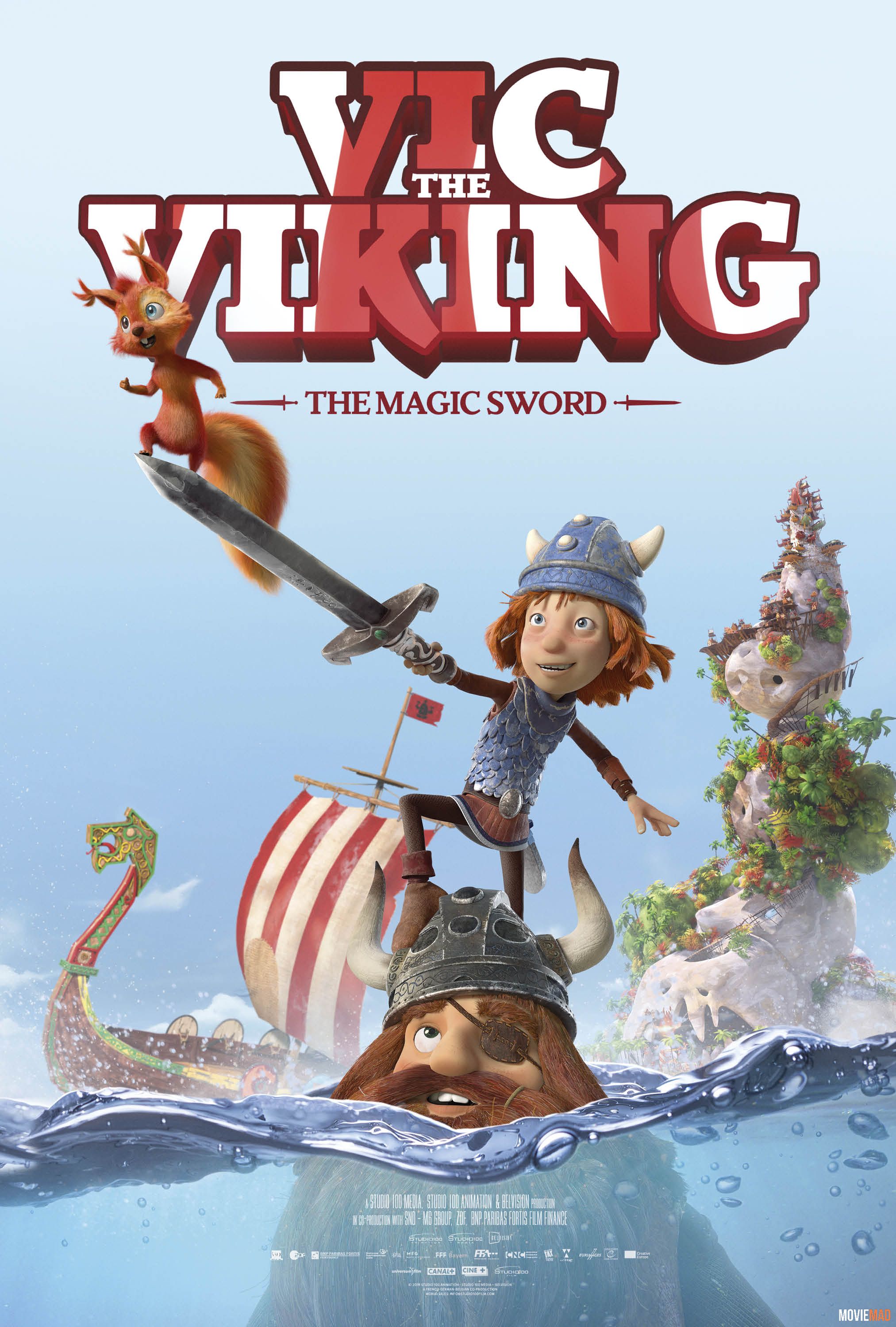 Vic the Viking and the Magic Sword (2019) Hindi Dubbed ORG HDRip Full Movie 1080p 720p 480p Movie