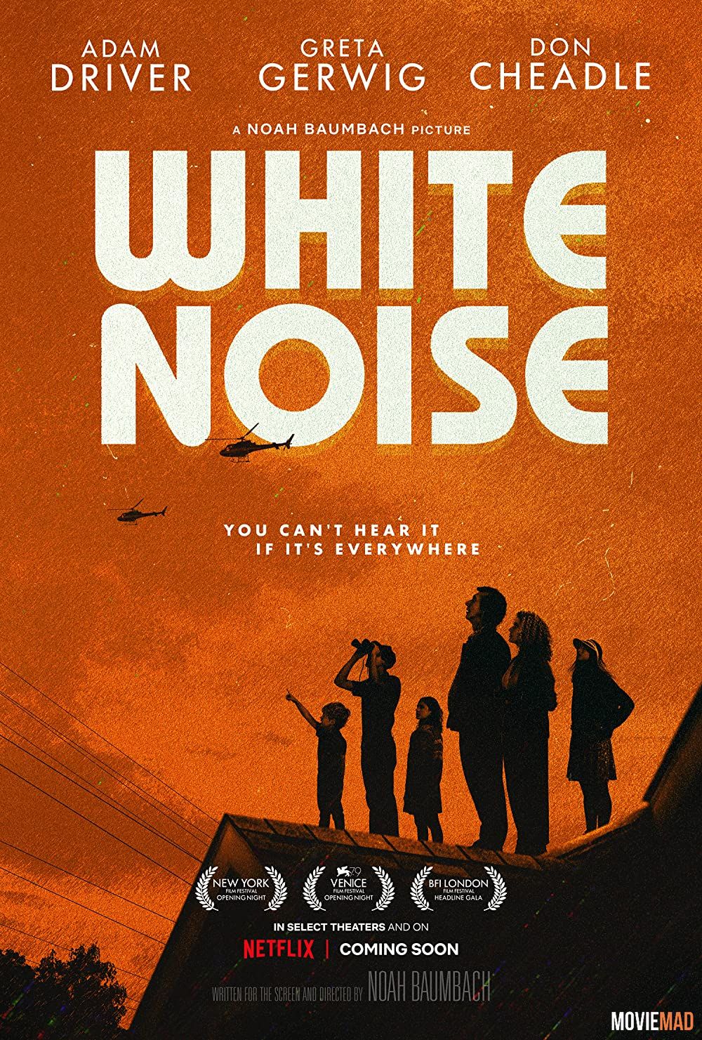 White Noise (2022) Hindi Dubbed ORG NF HDRip Full Movie 720p 480p Movie