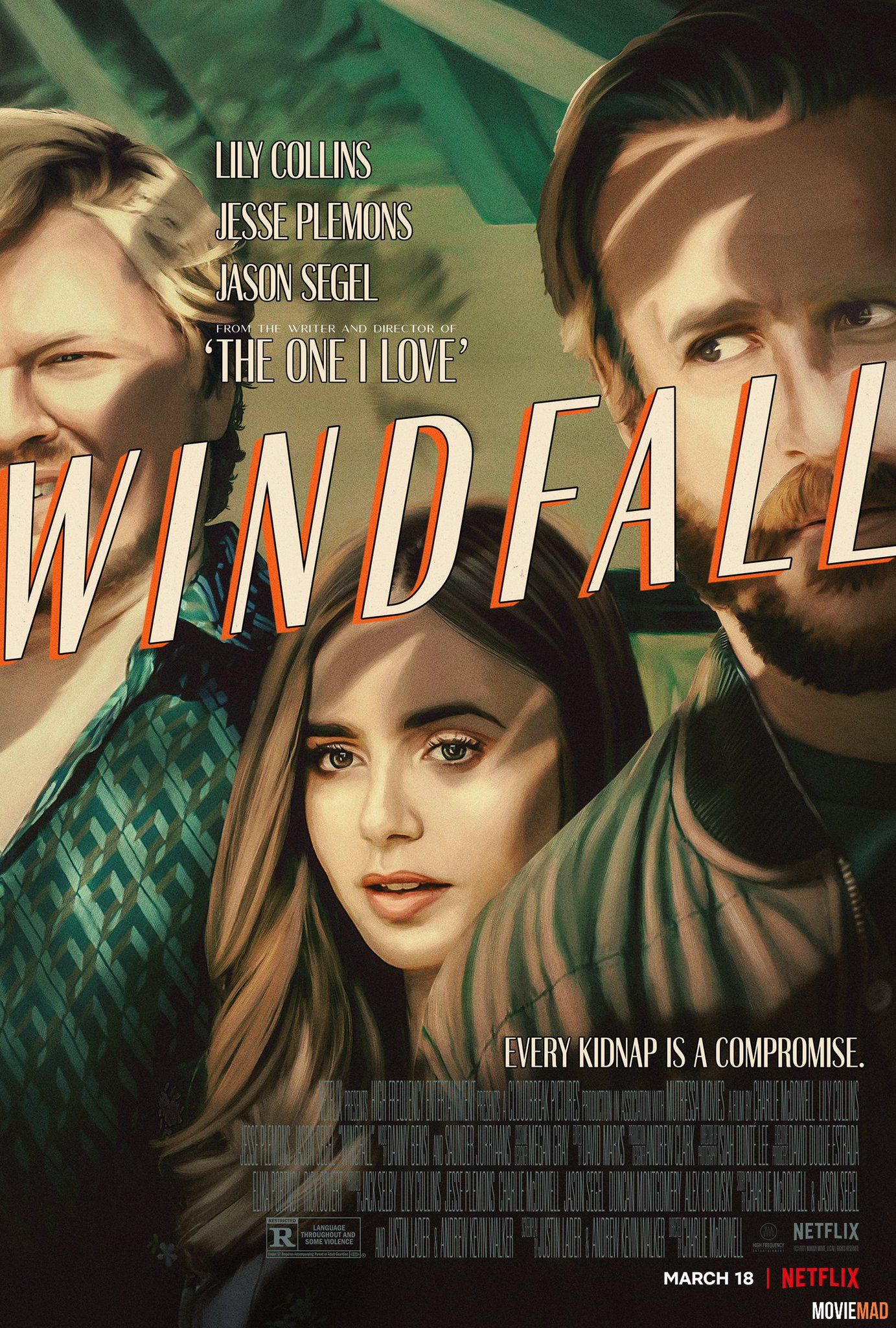 Windfall (2022) Hindi Dubbed ORG HDRip Netflix Full Movie 1080p 720p 480p Movie