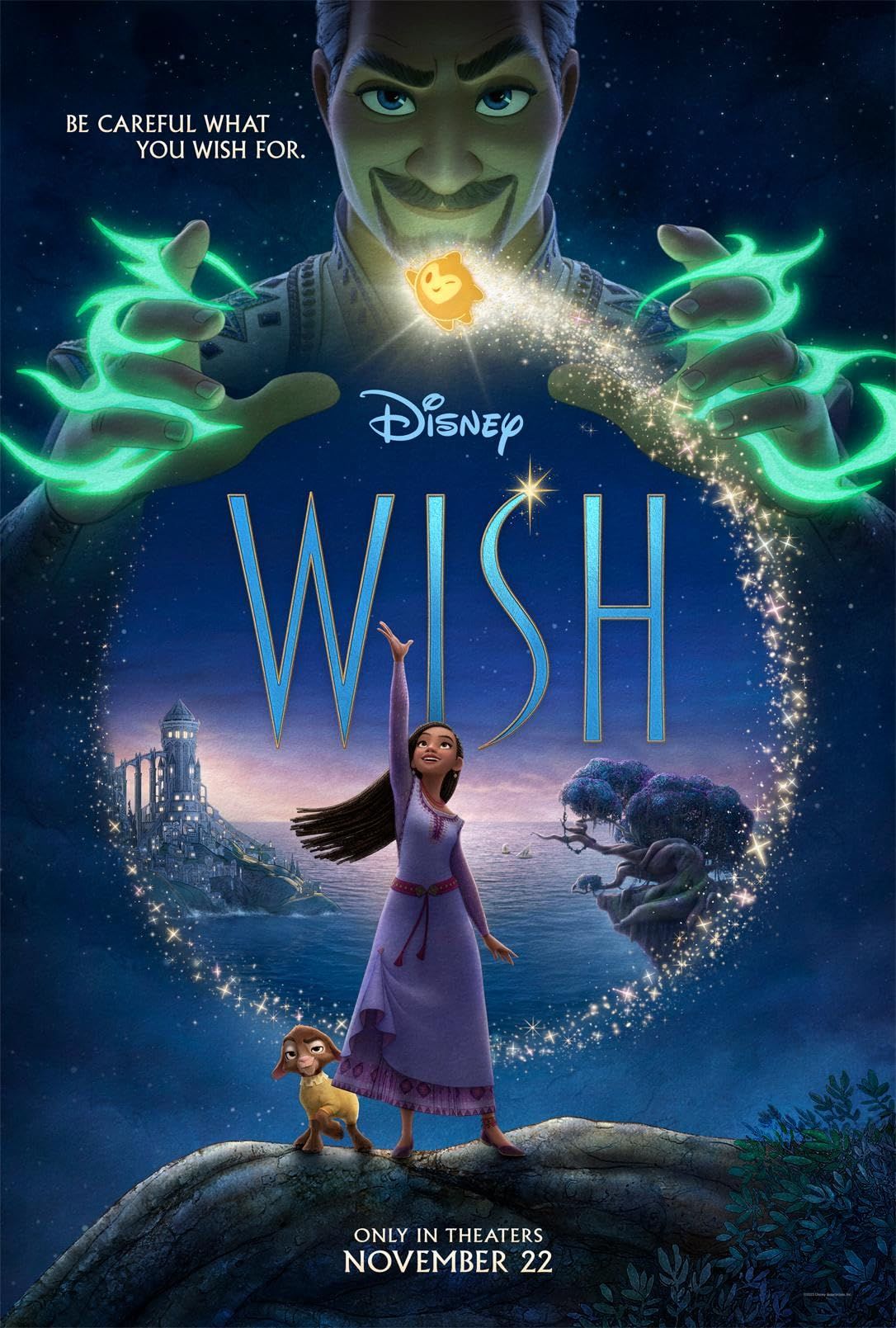 Wish (2023) English  ORG HDRip Full Movie 720p 480p Movie