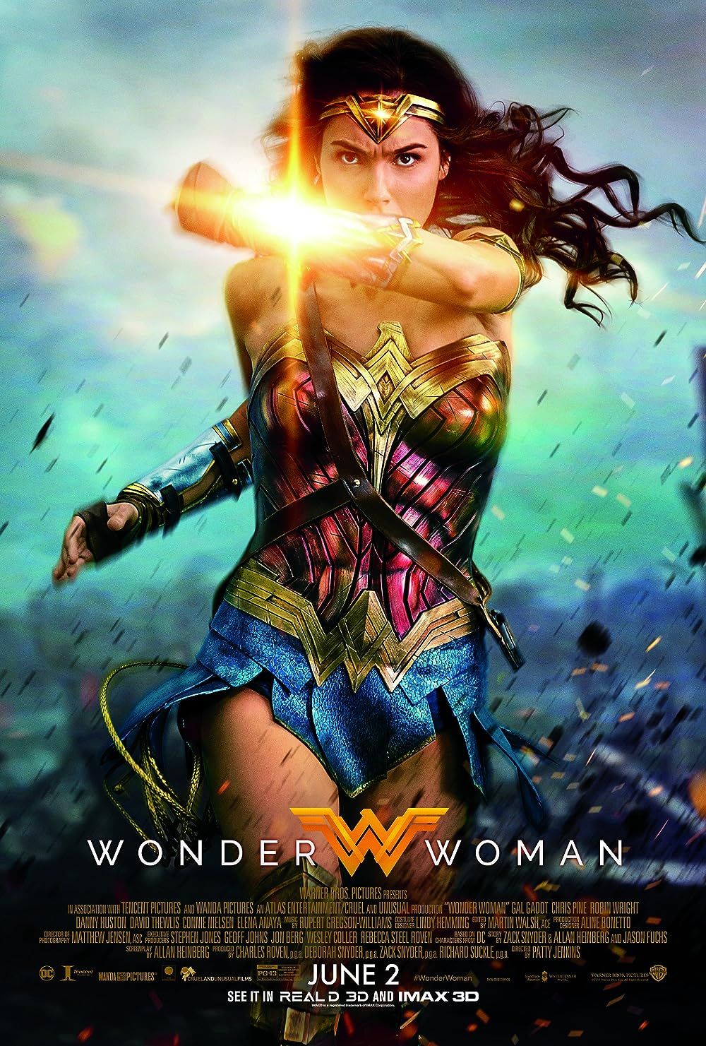 Wonder Woman (2017) Hindi Dubbed ORG BluRay Full Movie 720p 480p Movie