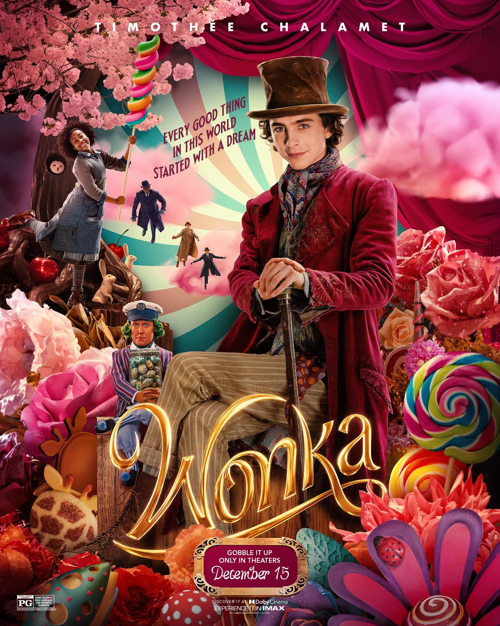 Wonka (2023) English WEB DL Full Movie 720p 480p Movie